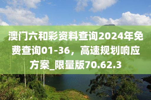 澳門六和彩資料查詢2024年免費(fèi)查詢01-36，高速規(guī)劃響應(yīng)方案_限量版70.62.3