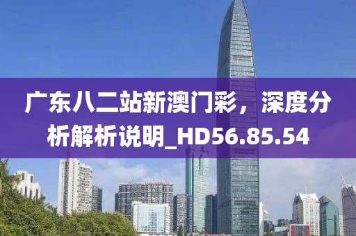 廣東八二站新澳門彩，深度分析解析說明_HD56.85.54