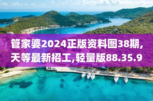 管家婆2024正版資料圖38期,天等最新招工,輕量版88.35.90