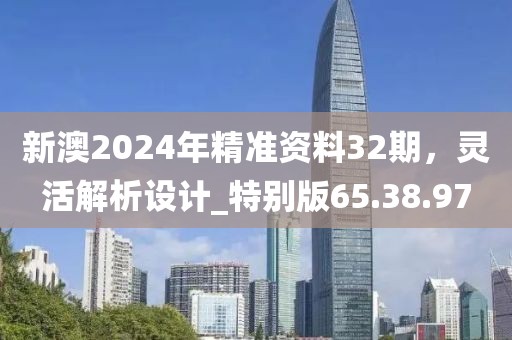 新澳2024年精準(zhǔn)資料32期，靈活解析設(shè)計(jì)_特別版65.38.97