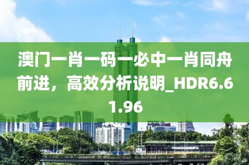 澳門一肖一碼一必中一肖同舟前進(jìn)，高效分析說明_HDR6.61.96