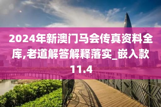 2024年新澳門馬會傳真資料全庫,老道解答解釋落實(shí)_嵌入款11.4