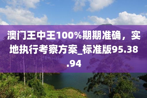 澳門王中王100%期期準(zhǔn)確，實地執(zhí)行考察方案_標(biāo)準(zhǔn)版95.38.94