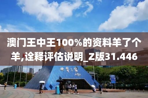 澳門王中王100%的資料羊了個羊,詮釋評估說明_Z版31.446