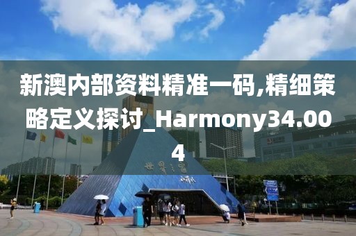 新澳內(nèi)部資料精準(zhǔn)一碼,精細(xì)策略定義探討_Harmony34.004