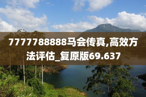 7777788888馬會(huì)傳真,高效方法評(píng)估_復(fù)原版69.637