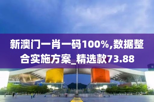 新澳門一肖一碼100%,數(shù)據(jù)整合實(shí)施方案_精選款73.88