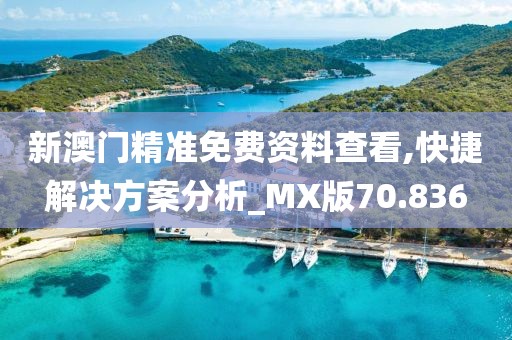 新澳門精準免費資料查看,快捷解決方案分析_MX版70.836