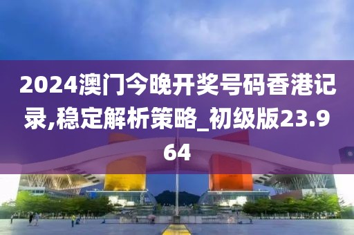 2024澳門今晚開獎號碼香港記錄,穩(wěn)定解析策略_初級版23.964