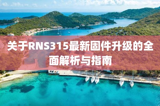 關(guān)于RNS315最新固件升級(jí)的全面解析與指南