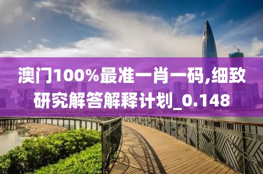 澳門100%最準(zhǔn)一肖一碼,細(xì)致研究解答解釋計劃_0.148