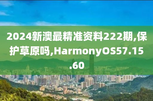 2024新澳最精準(zhǔn)資料222期,保護(hù)草原嗎,HarmonyOS57.15.60