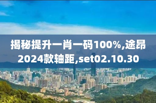 揭秘提升一肖一碼100%,途昂2024款軸距,set02.10.30