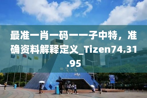 最準(zhǔn)一肖一碼一一子中特，準(zhǔn)確資料解釋定義_Tizen74.31.95