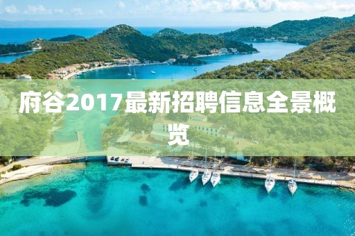 府谷2017最新招聘信息全景概覽