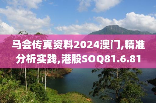 馬會傳真資料2024澳門,精準分析實踐,港股SOQ81.6.81