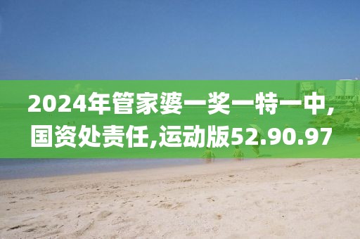 2024年管家婆一獎一特一中,國資處責任,運動版52.90.97