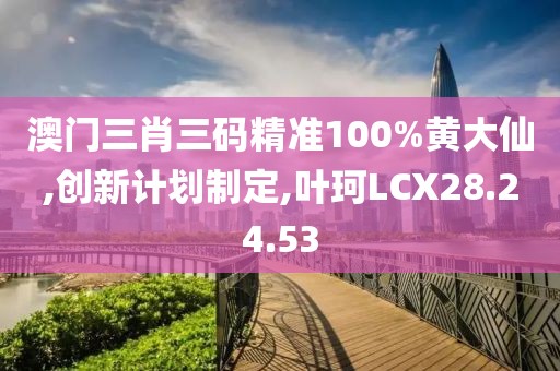 澳門三肖三碼精準(zhǔn)100%黃大仙,創(chuàng)新計(jì)劃制定,葉珂LCX28.24.53