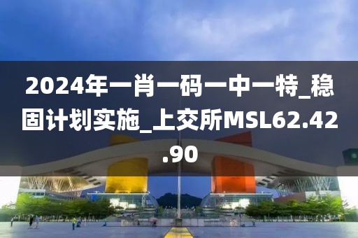 2024年一肖一碼一中一特_穩(wěn)固計劃實施_上交所MSL62.42.90