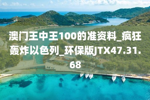 澳門王中王100的準資料_瘋狂轟炸以色列_環(huán)保版JTX47.31.68