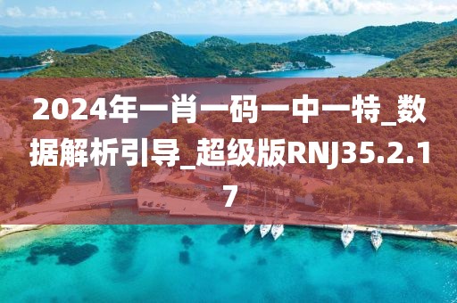 2024年一肖一碼一中一特_數(shù)據(jù)解析引導(dǎo)_超級版RNJ35.2.17