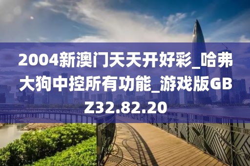 2004新澳門天天開好彩_哈弗大狗中控所有功能_游戲版GBZ32.82.20