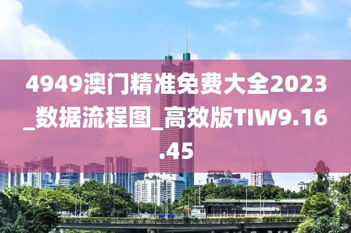 4949澳門精準(zhǔn)免費(fèi)大全2023_數(shù)據(jù)流程圖_高效版TIW9.16.45