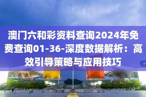 澳門六和彩資料查詢2024年免費查詢01-36-深度數(shù)據(jù)解析：高效引導(dǎo)策略與應(yīng)用技巧