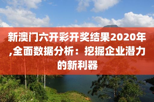 新澳門六開彩開獎結(jié)果2020年,全面數(shù)據(jù)分析：挖掘企業(yè)潛力的新利器