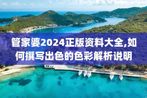 管家婆2024正版資料大全,如何撰寫出色的色彩解析說明