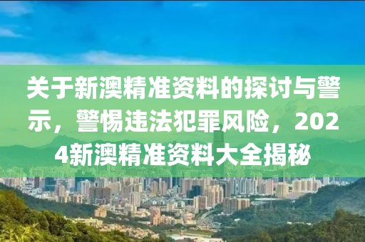 關(guān)于新澳精準(zhǔn)資料的探討與警示，警惕違法犯罪風(fēng)險(xiǎn)，2024新澳精準(zhǔn)資料大全揭秘