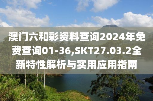 澳門六和彩資料查詢2024年免費查詢01-36,SKT27.03.2全新特性解析與實用應用指南