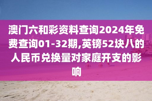 澳門六和彩資料查詢2024年免費(fèi)查詢01-32期,英鎊52塊八的人民幣兌換量對家庭開支的影響