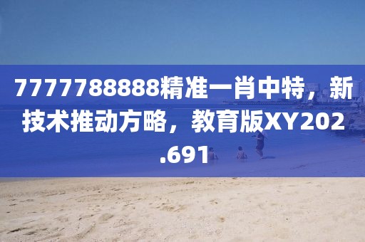 7777788888精準(zhǔn)一肖中特，新技術(shù)推動(dòng)方略，教育版XY202.691