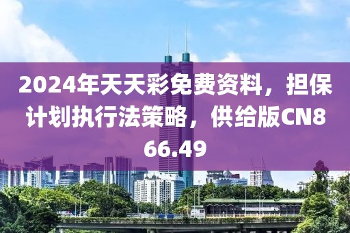 2024年天天彩免費(fèi)資料，擔(dān)保計劃執(zhí)行法策略，供給版CN866.49