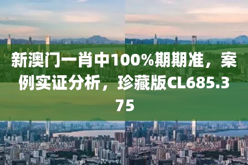 新澳門一肖中100%期期準(zhǔn)，案例實(shí)證分析，珍藏版CL685.375