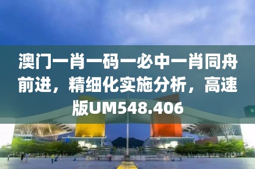 澳門一肖一碼一必中一肖同舟前進(jìn)，精細(xì)化實(shí)施分析，高速版UM548.406