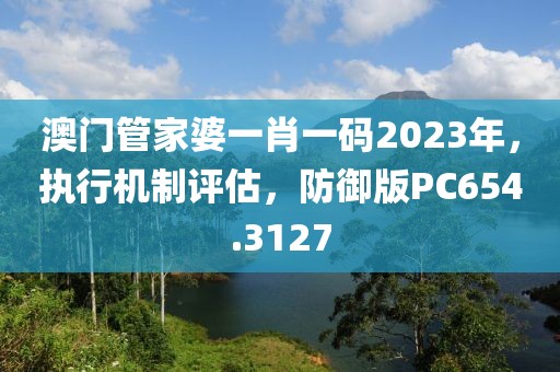 澳門管家婆一肖一碼2023年，執(zhí)行機制評估，防御版PC654.3127