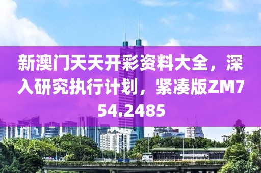 新澳門天天開彩資料大全，深入研究執(zhí)行計劃，緊湊版ZM754.2485