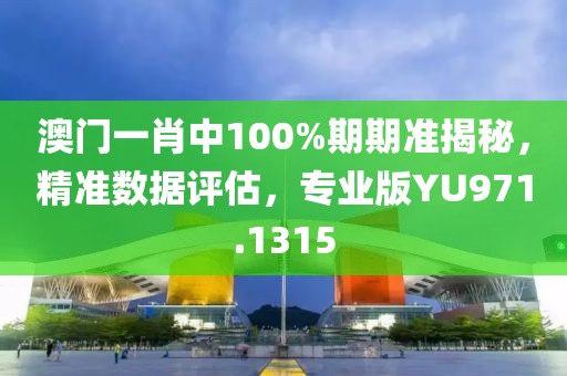 澳門一肖中100%期期準揭秘，精準數據評估，專業(yè)版YU971.1315