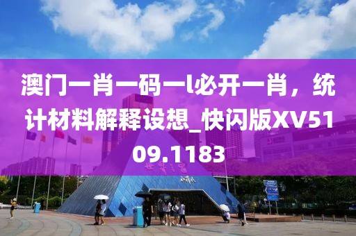 澳門一肖一碼一l必開一肖，統(tǒng)計材料解釋設想_快閃版XV5109.1183