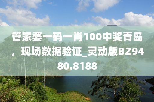 管家婆一碼一肖100中獎青島，現(xiàn)場數(shù)據(jù)驗證_靈動版BZ9480.8188