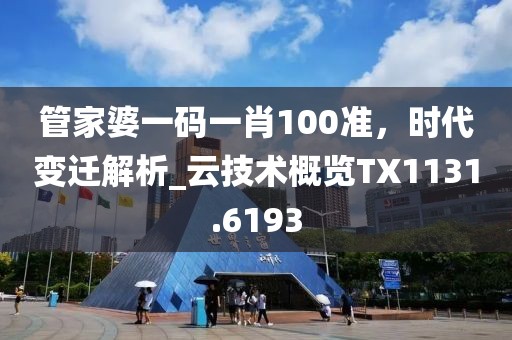 管家婆一碼一肖100準，時代變遷解析_云技術(shù)概覽TX1131.6193