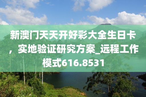 新澳門天天開好彩大全生日卡，實(shí)地驗(yàn)證研究方案_遠(yuǎn)程工作模式616.8531