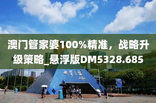 澳門管家婆100%精準，戰(zhàn)略升級策略_懸浮版DM5328.685