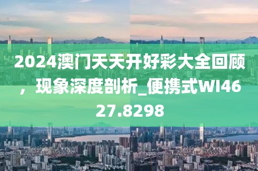 2024澳門天天開(kāi)好彩大全回顧，現(xiàn)象深度剖析_便攜式WI4627.8298