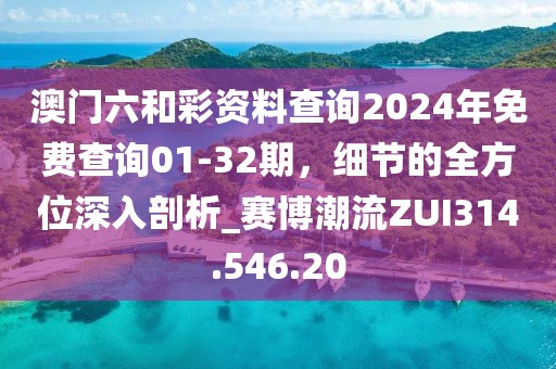 澳門六和彩資料查詢2024年免費(fèi)查詢01-32期，細(xì)節(jié)的全方位深入剖析_賽博潮流ZUI314.546.20