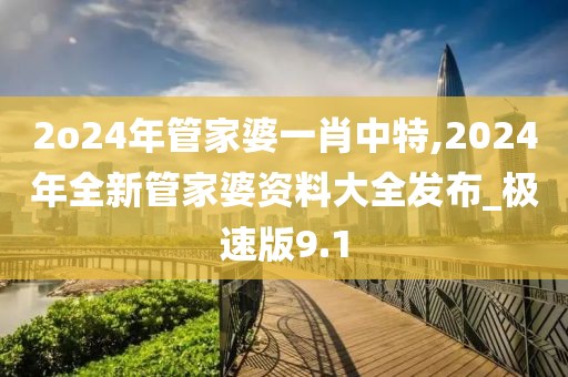 2o24年管家婆一肖中特,2024年全新管家婆資料大全發(fā)布_極速版9.1