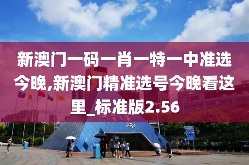 新澳門一碼一肖一特一中準(zhǔn)選今晚,新澳門精準(zhǔn)選號今晚看這里_標(biāo)準(zhǔn)版2.56