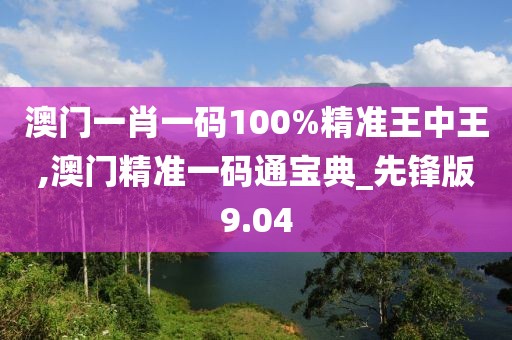 澳門一肖一碼100%精準(zhǔn)王中王,澳門精準(zhǔn)一碼通寶典_先鋒版9.04